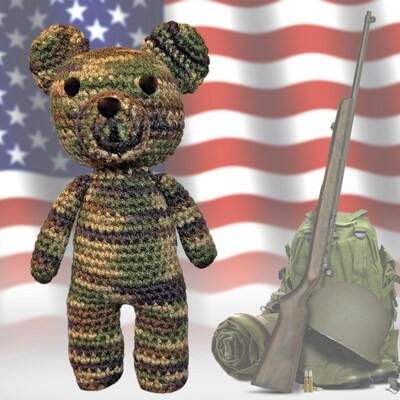 Teddy camo top
